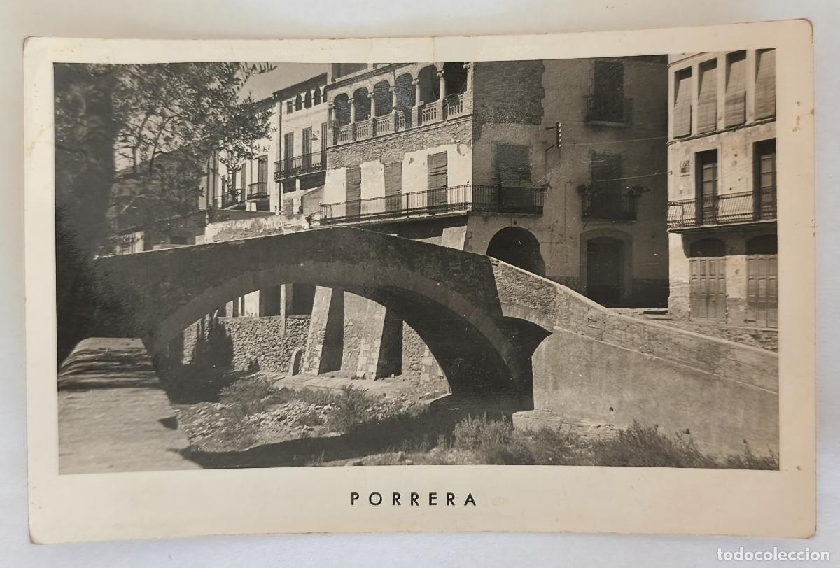 Postales: POSTAL ESCRITA - PORRERA - A&ntilde;o 1955