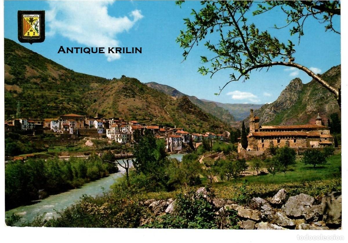 Postales: SERIE PIRINEU CATALA N&ordm; 974 EL PALLARS , GERRI DE LA SAL / ESCUDO DE ORO / SIN FRANQUEAR