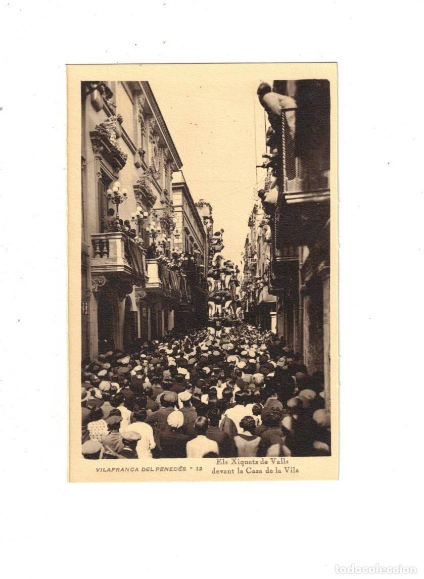 Postales: VILAFRANCA DEL PENED&Egrave;S. ELS XIQUETS DE VALLS. GUILERA