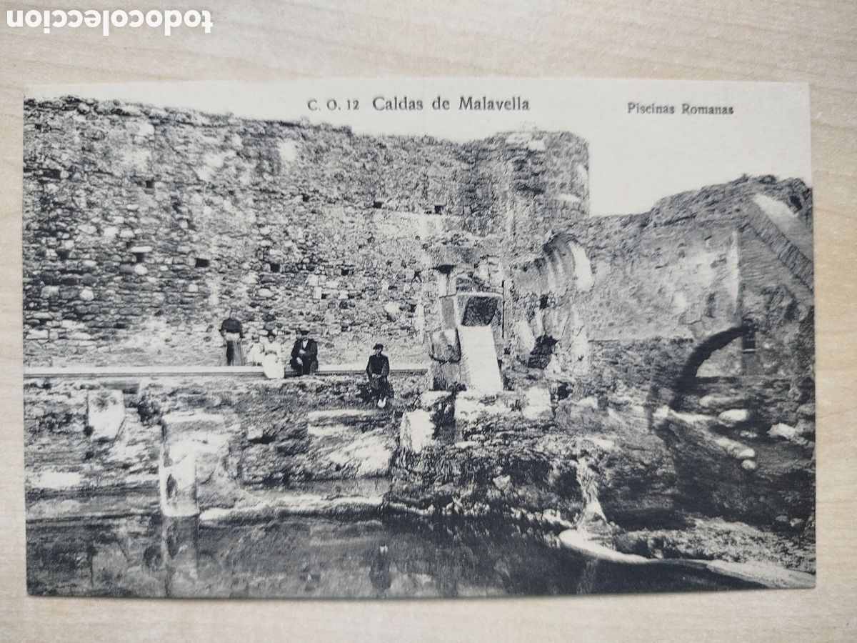 Postales: Postal Caldes de Malavella, Piscinas romanas - Foto 1