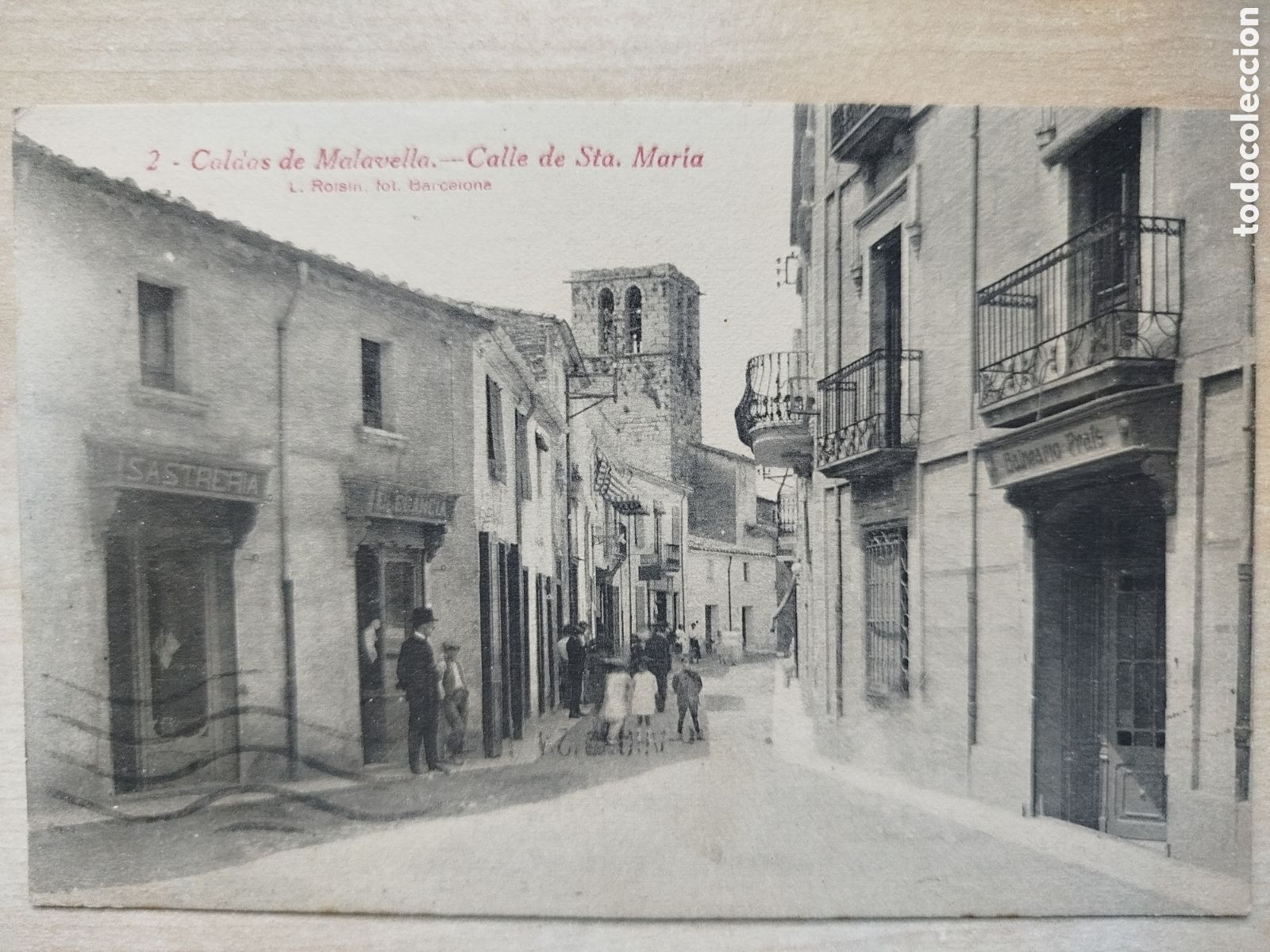 Postales: Postal Caldes de Malavella, Carrer de Santa Maria