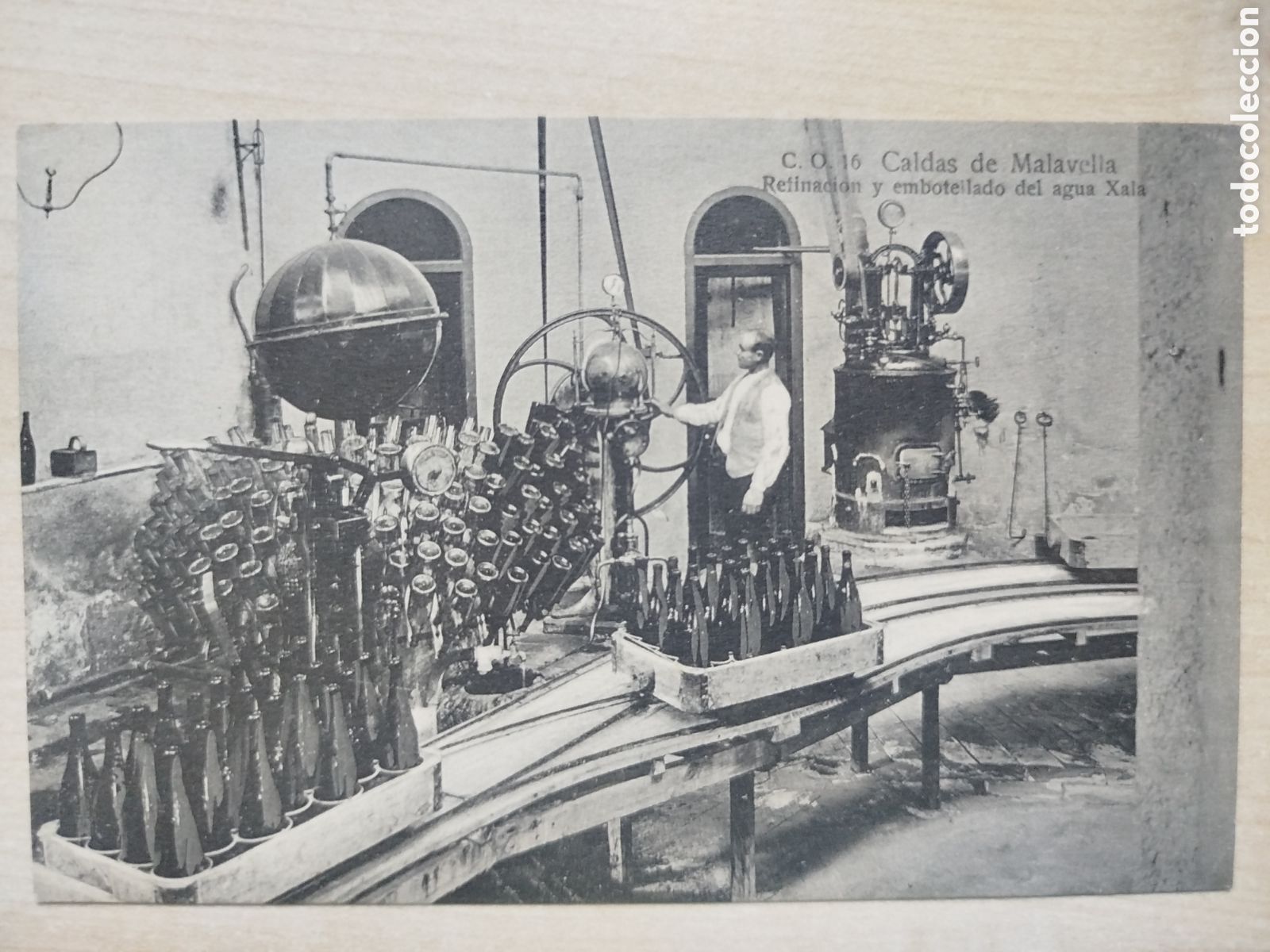 Postales: Postal Caldes de Malavella, Embotellado de agua Xala