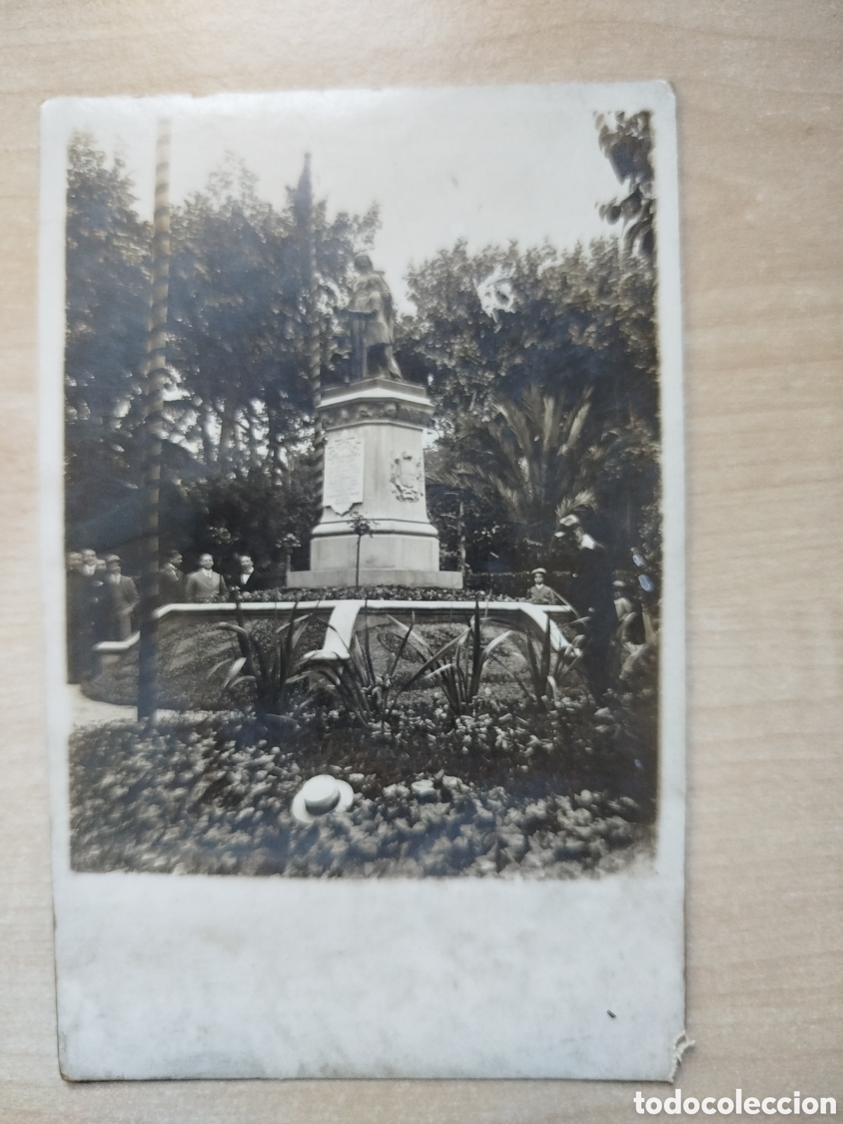 Postales: Postal, monument a Sant Joan Baptista de la Salle (Bonanova)