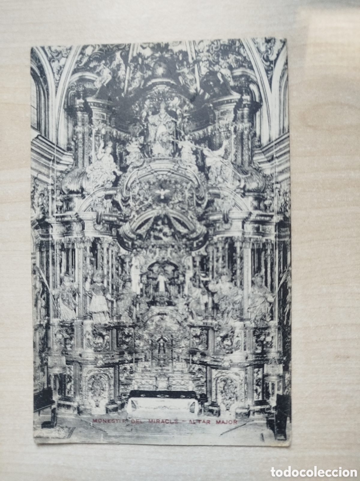 Postales: Santuari del Miracle, altar major