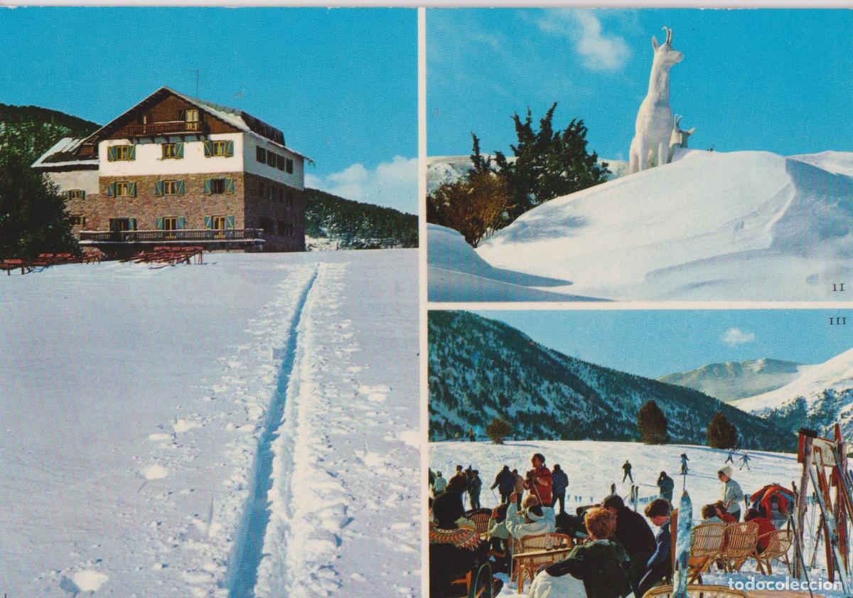 Postales: LA MOLINA (GIRONA) HOTEL SOLINEU, CIERVO BLANCO - EDICIONES SICILIA - S/C