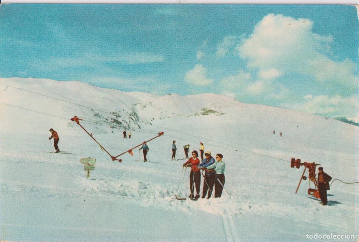 Postales: LA MOLINA (GIRONA) TELESQUI DE ARRASTRE DE COSTA RASA - FOT.A.CAMPA&Ntilde;A 1043 - CIRCULADA