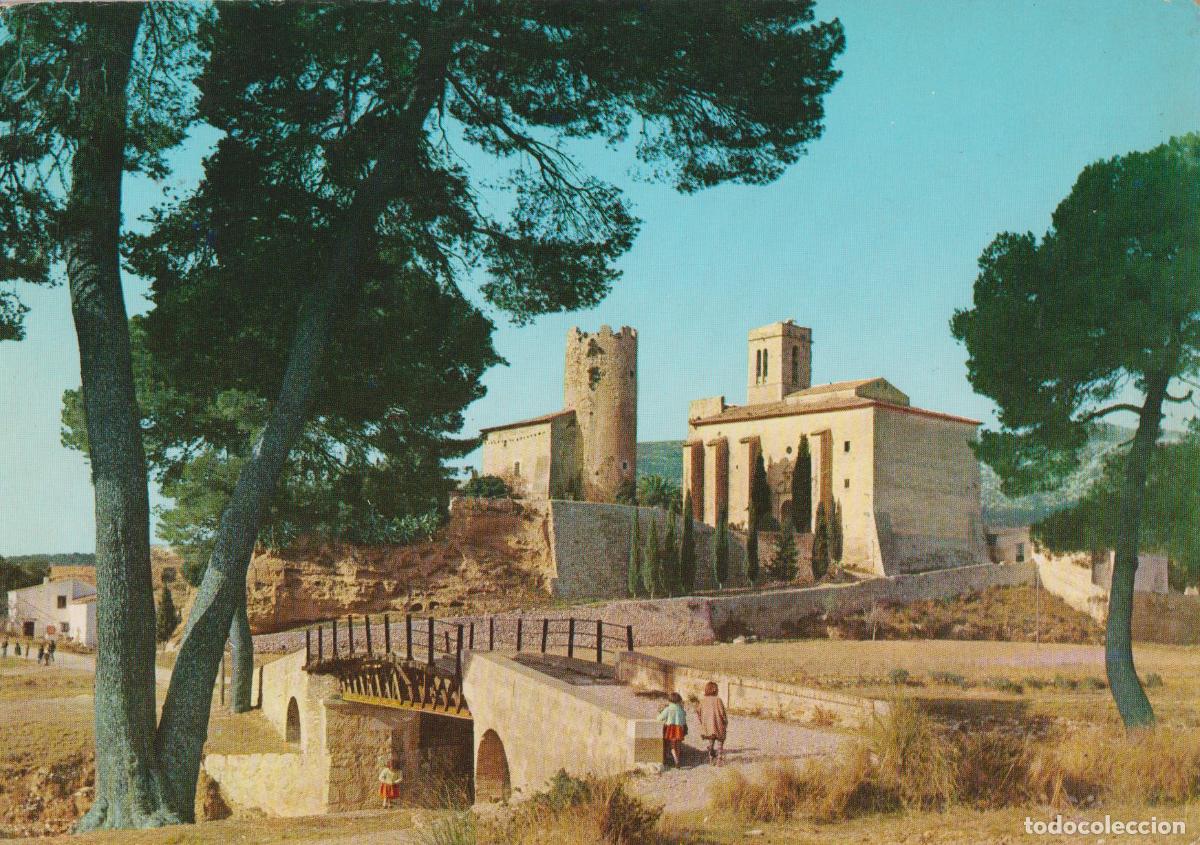 Postales: SANT PERE DE RIBES (BARCELONA) ANTIGUA IGLESIA Y CASTILLO - R.GASS&Oacute; N&ordm;3 - CIRCULADA