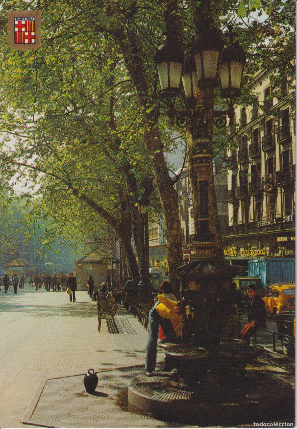 Postales: BARCELONA, FONT DE CANALETES - ESCUDO DE ORO N&ordm;262 - S/C