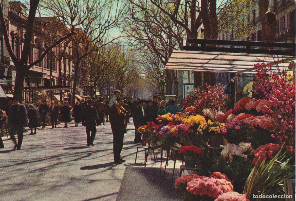 Postales: BARCELONA, RAMBLAS DE LAS FLORES - TALLERES A.ZERKOWITZ 2097 - S/C