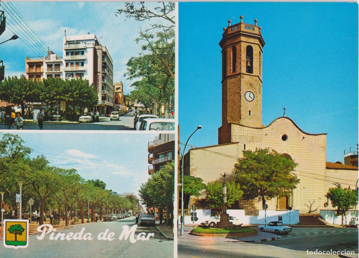 Postales: PINEDA DE MAR (BARCELONA) VARIOS ASPECTOS - PIC N&ordm;1325 - S/C