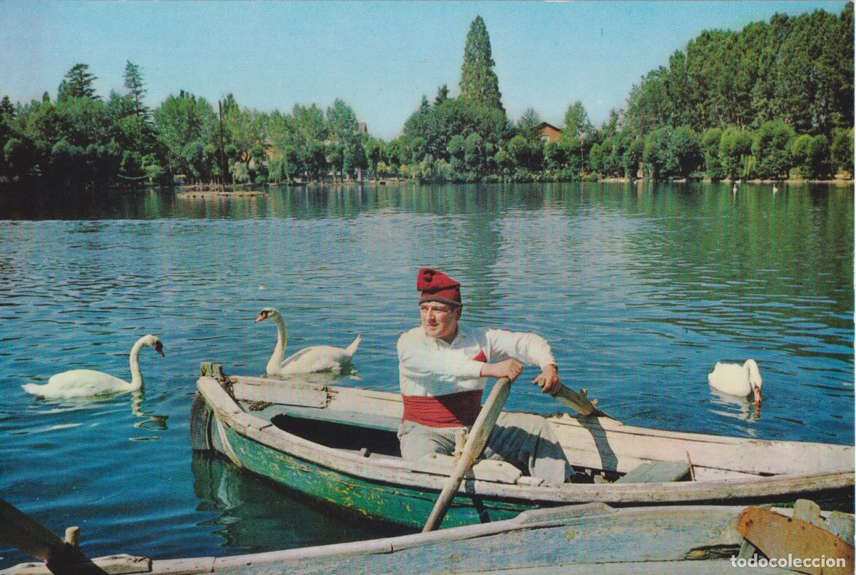 Postales: PUIGCERDA (GIRONA) EL LAGO - FOT.A.CAMPA&Ntilde;A 1311 - ESCRITA 1965