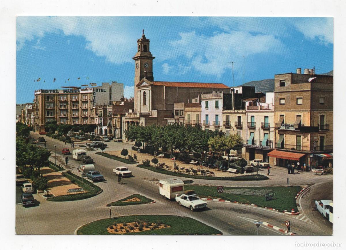 Postales: SAN CARLOS DE LA RAPITA PLAZA CARLOS III N&ordm; 4 GARCIA GARRABELLA NUEVA SIN USO VER IMAGEN DOS CARAS
