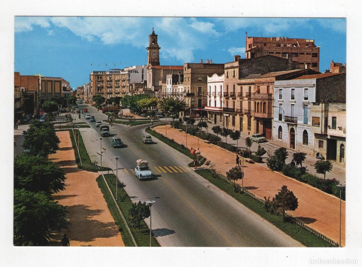 Postales: SAN CARLOS DE LA RAPITA PLAZA CARLOS III N&ordm; 3 GARCIA GARRABELLA NUEVA SIN USO VER IMAGEN DOS CARAS