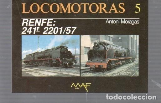 Postales: POSTAL DE TREN DE LOCOMOTORAS 5 ENFE DE PARQUE MOTOR EDITOR MAF BARCELONA