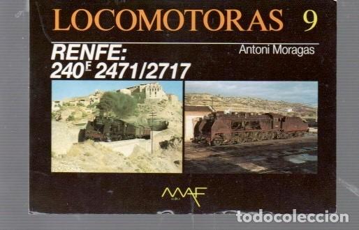Postales: POSTAL DE TREN DE LOCOMOTORAS 9 RENFE DE PARQUE MOTOR EDITOR MAF BARCELONA