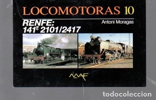 Postales: POSTAL DE TREN DE LOCOMOTORAS 10 RENFE DE PARQUE MOTOR EDITOR MAF BARCELONA