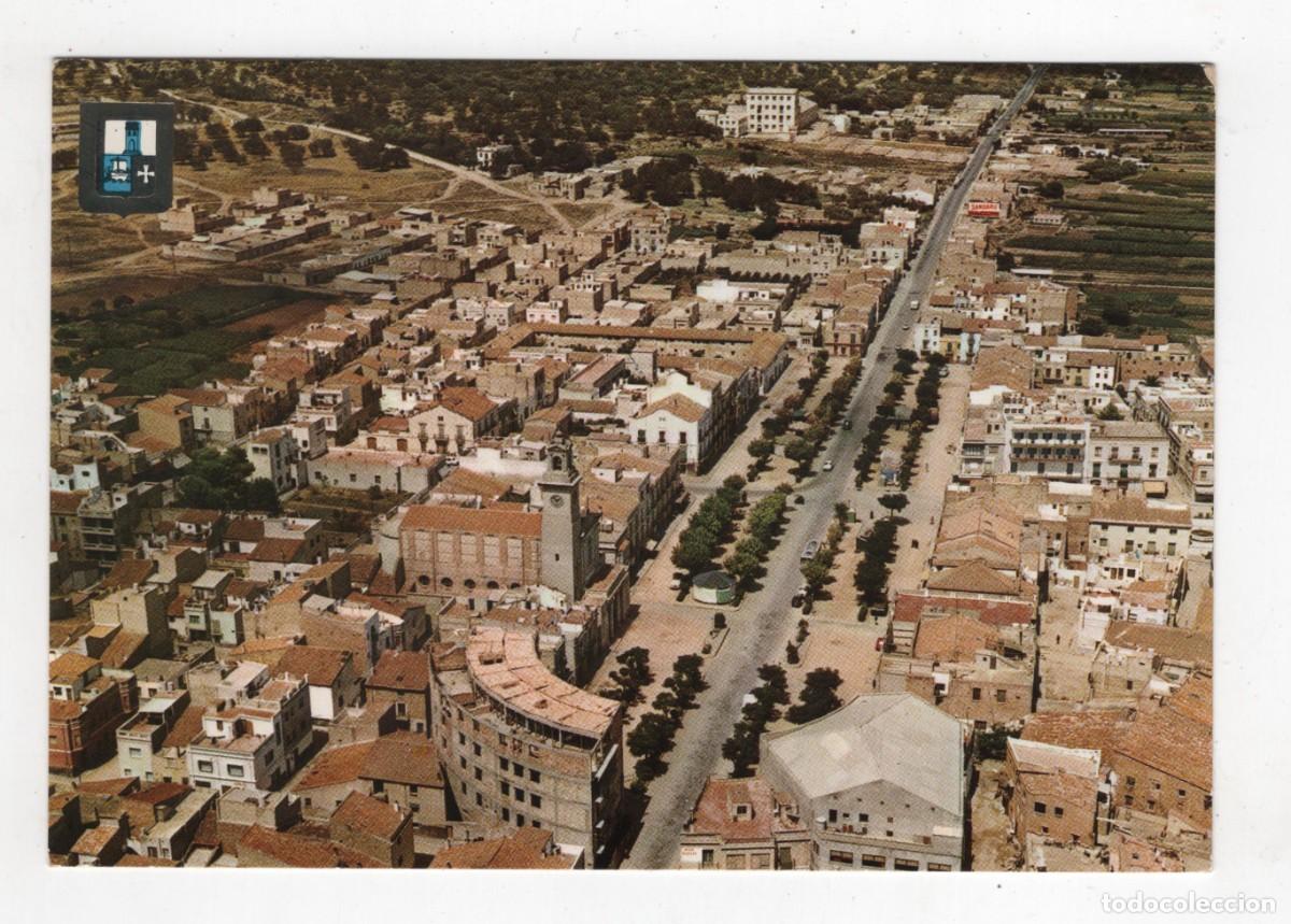 Postales: SAN CARLOS DE LA RAPITA PLAZA CARLOS III ESCUDO DE ORO SIN ESCRIBIR IMAGEN DE LAS DOS CARAS