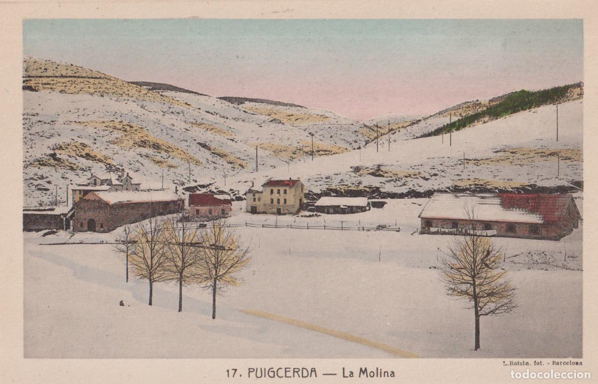 Postales: PUIGCERDA - LA MOLINA - L.ROISIN FOT N&ordm;17 - S/C