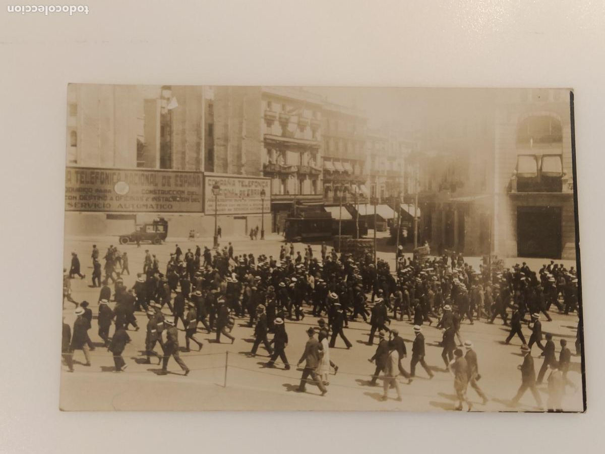 Postales: BARCELONA - TRANVIA Y CARTELES DE PUBLICIDAD - FOTOGRAFICA - POSTAL ANTIGUA (116.955)