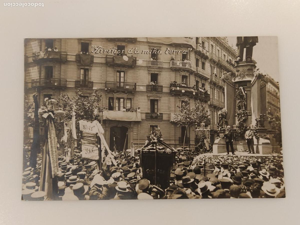 Postales: BARCELONA - AIRI&Ntilde;OS D'A MI&Ntilde;A TERRA - GALICIA - FOTOGRAFICA VIOLA - POSTAL ANTIGUA (116.960)