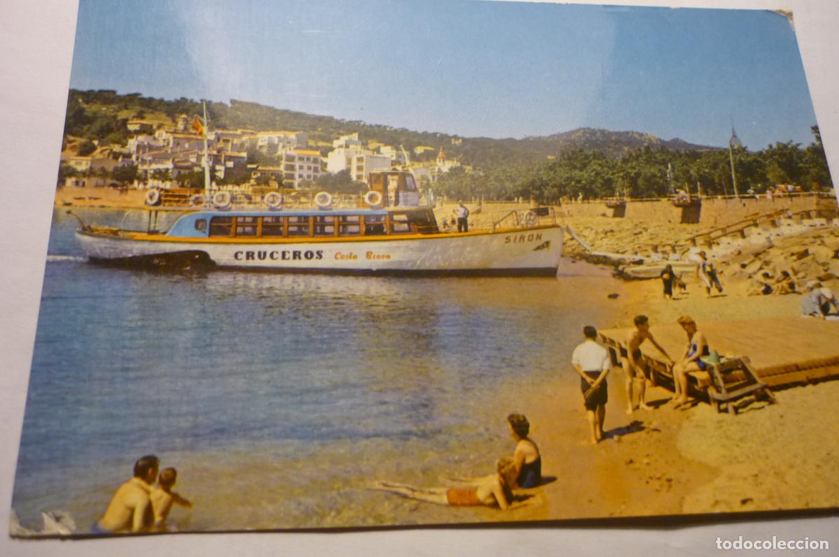 Postales: postal s.feliu guixols playa