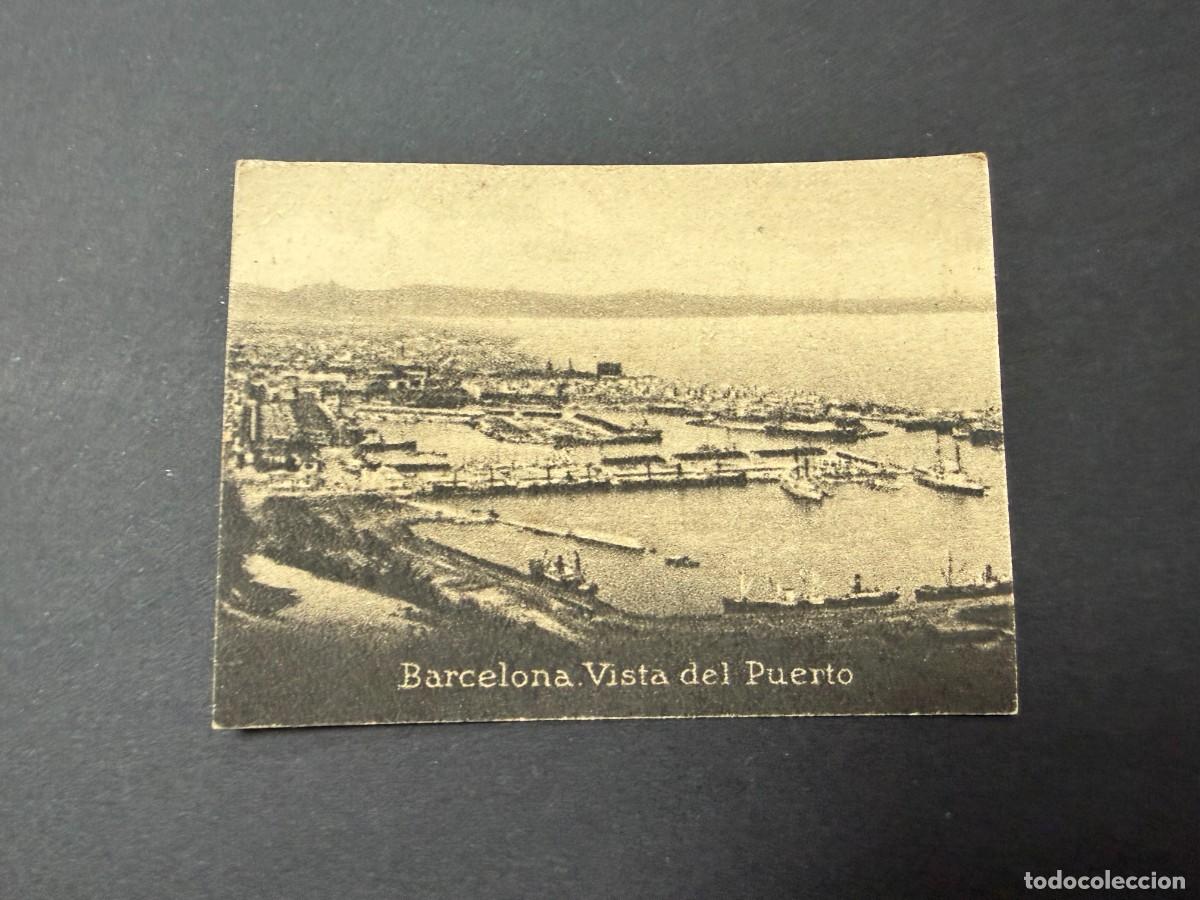 Postales: POSTAL ORIGINAL. D&Eacute;CADA A&Ntilde;OS 30. BARCELONA. VISTA DEL PUERTO. N&ordm; 985