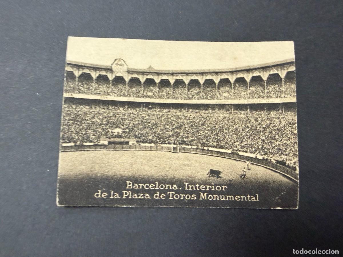 Postales: POSTAL ORIGINAL. D&Eacute;CADA A&Ntilde;OS 30. BARCELONA. INTERIOR DE LA PLAZA DE TOROS MONUMENTAL. N&ordm; 983