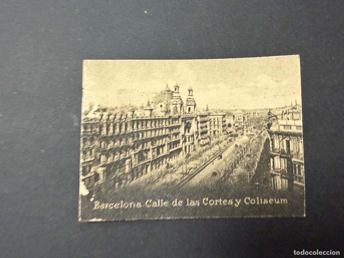 Postales: POSTAL ORIGINAL. D&Eacute;CADA A&Ntilde;OS 30. BARCELONA. CALLE DE LAS CORTES Y COLISEUM. N&ordm; 988
