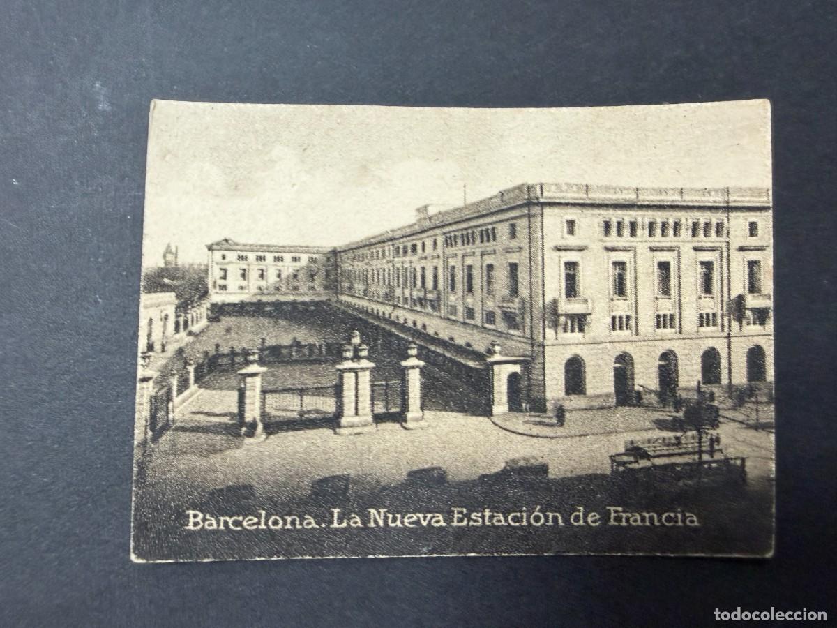 Postales: POSTAL ORIGINAL. D&Eacute;CADA A&Ntilde;OS 30. BARCELONA. LA NUEVA ESTACI&Oacute;N DE FRANCIA. N&ordm; 998
