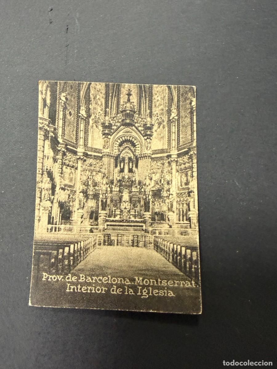 Postales: POSTAL ORIGINAL. D&Eacute;CADA A&Ntilde;OS 30. BARCELONA. MONTSERRAT SAN GER&Oacute;NIMO NEVADO. N&ordm; 1002