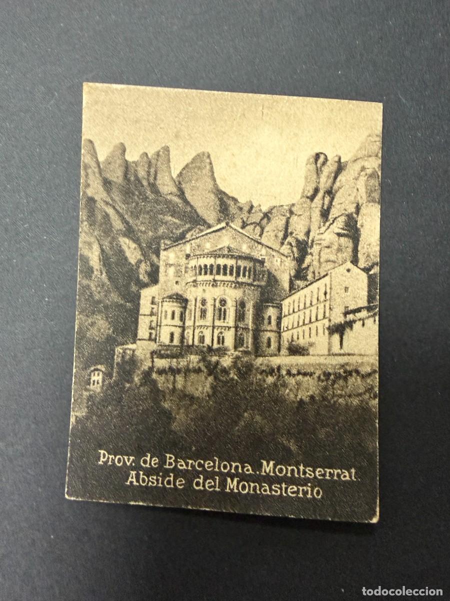 Postales: POSTAL ORIGINAL. D&Eacute;CADA A&Ntilde;OS 30. BARCELONA. MONTSERRAT. ABSIDE DEL MONASTERIO. N&ordm; 1000