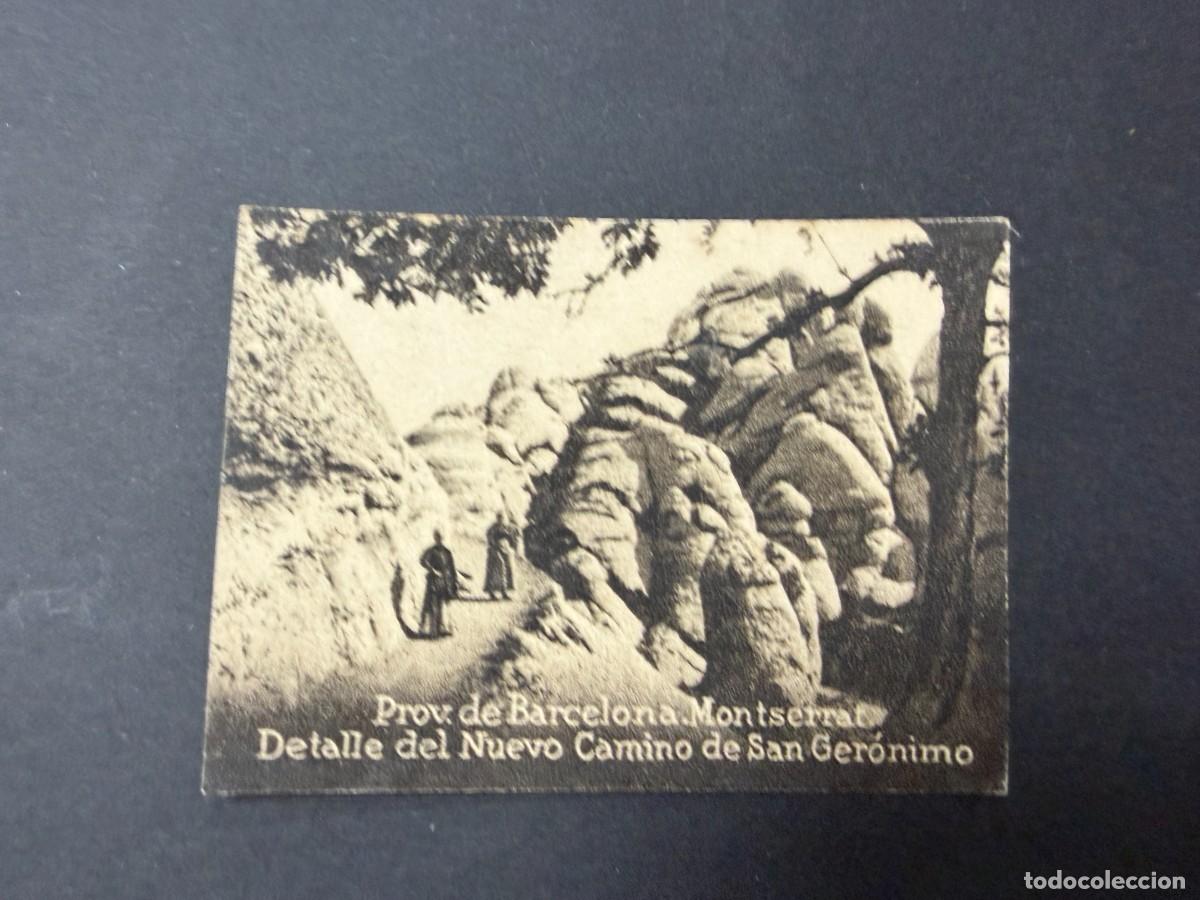 Postales: POSTAL ORIGINAL. D&Eacute;CADA A&Ntilde;OS 30. BARCELONA. DETALLE DEL NUEVO CAMINO DE SAN GER&Oacute;NIMO. N&ordm; 1004