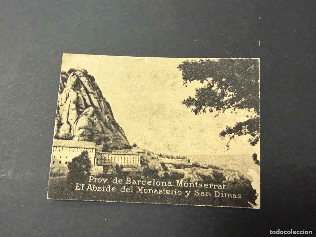 Postales: POSTAL ORIGINAL. D&Eacute;CADA A&Ntilde;OS 30. BARCELONA. EL ABSIDE DEL MONASTERIO Y SAN DIMAS. N&ordm; 1006
