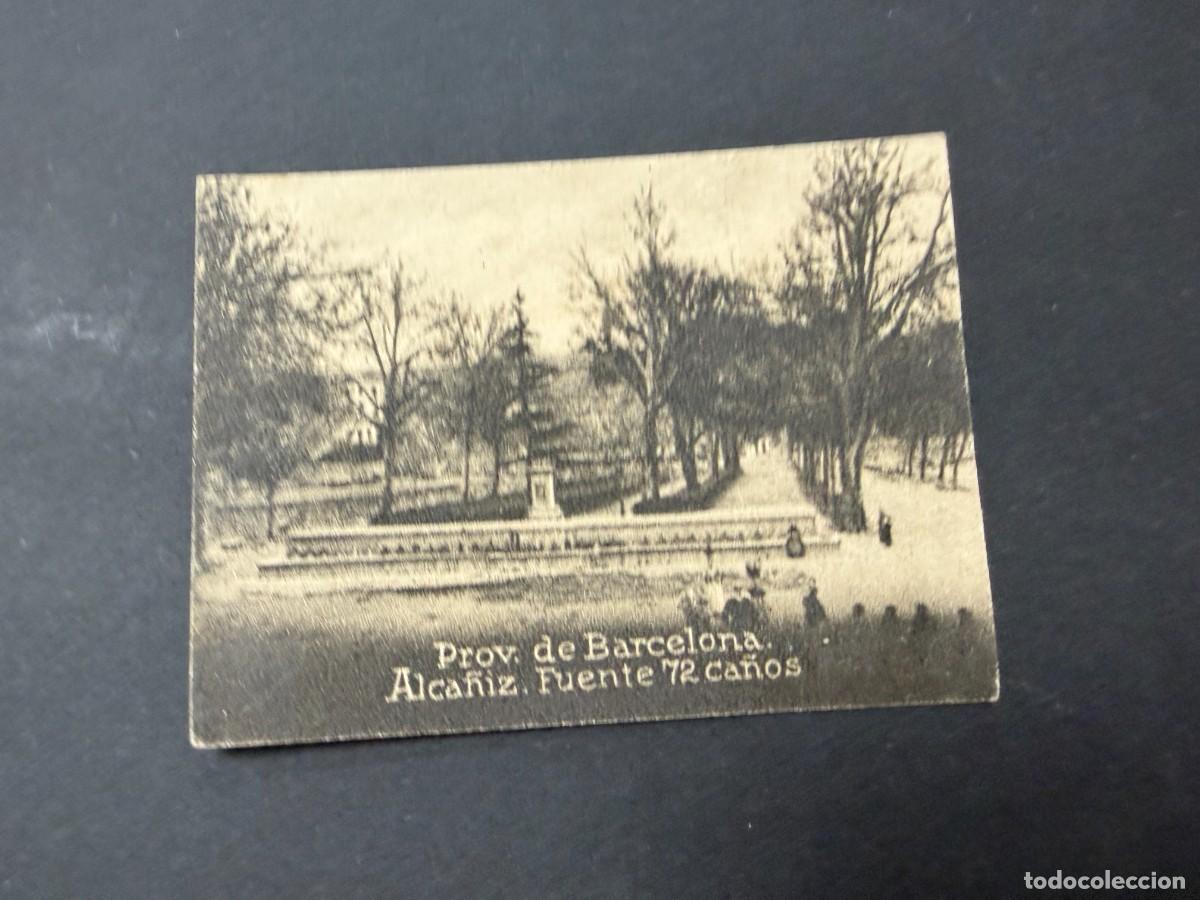 Postales: POSTAL ORIGINAL. D&Eacute;CADA A&Ntilde;OS 30. BARCELONA. MONSTSERRAT. ALCA&Ntilde;IZ. FUENTE 72 CA&Ntilde;OS. N&ordm; 1016