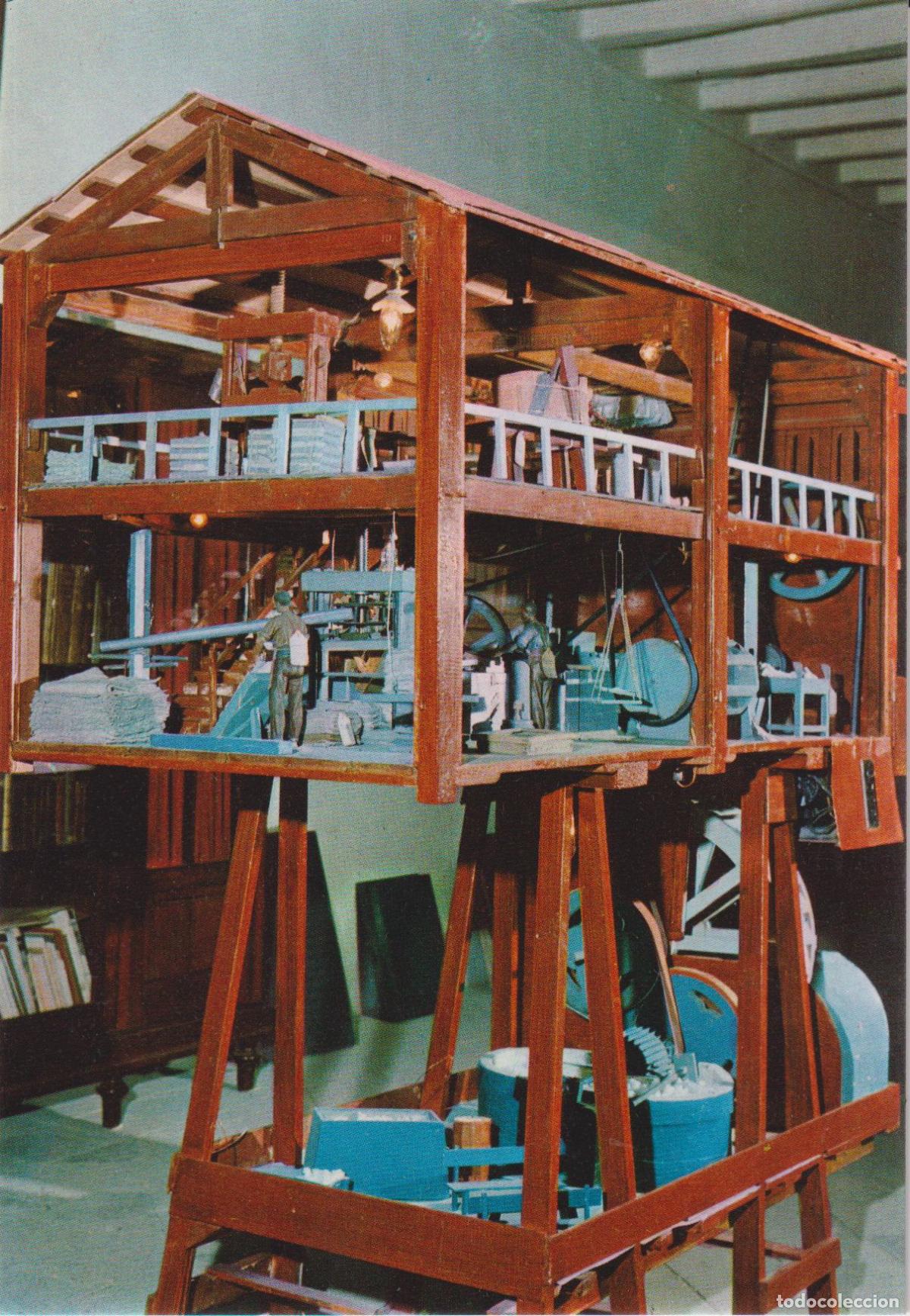 Postales: CAPELLADES, MUSEU NACIONAL DEL PAPER, DETALL D'UN MOL&Iacute; - LLOBET N&ordm;2 - S/C