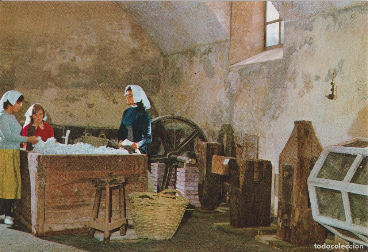 Postales: CAPELLADES, MUSEU NACIONAL DEL PAPER, EL DRAPS - LLOBET N&ordm;4 - S/C