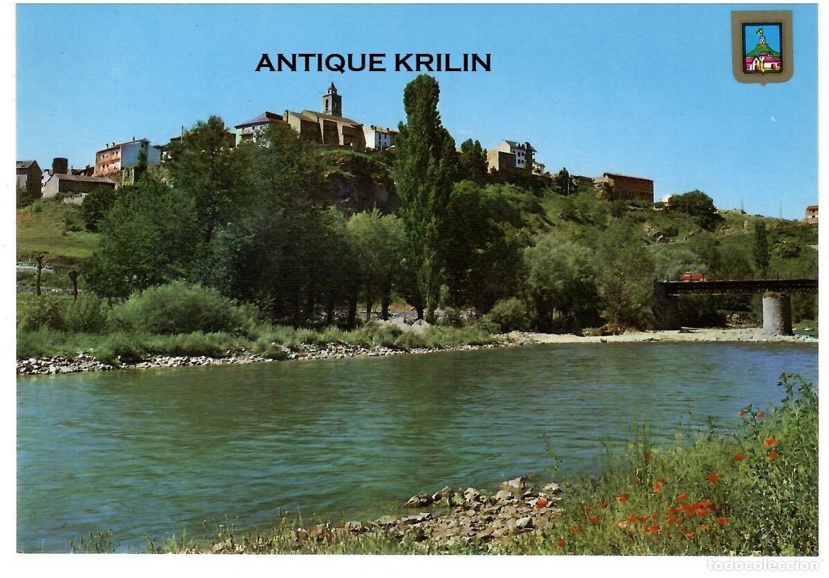 Postales: BELLVER DE CERDANYA N&ordm; 5 VISTA PARCIAL I RIU SEGRE / ESCUDO DE ORO / SIN FRANQUEAR