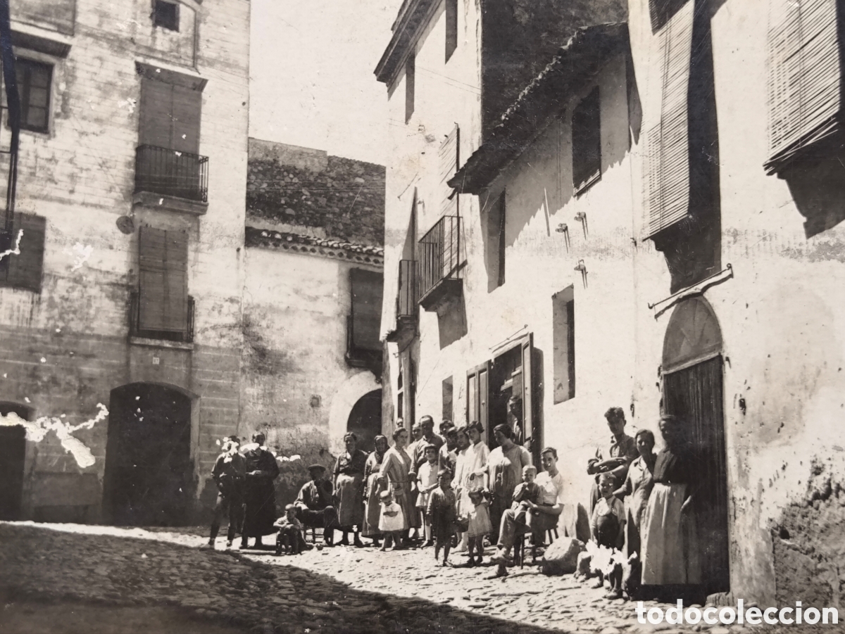 Postales: MONTBRI&Oacute; DEL CAMP CARRER DE LA CLOSA POSTAL FOTOGR&Aacute;FICA ANIMADA C. 1930