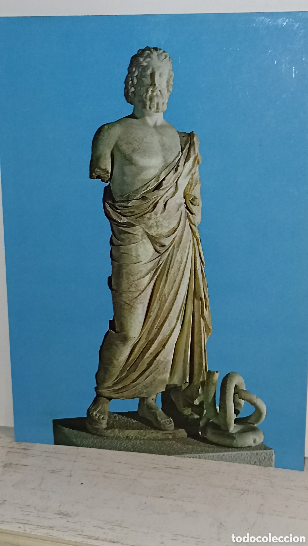 Postales: MINT!! Museo de Ampurias estatua de Escolapios m&aacute;rmol