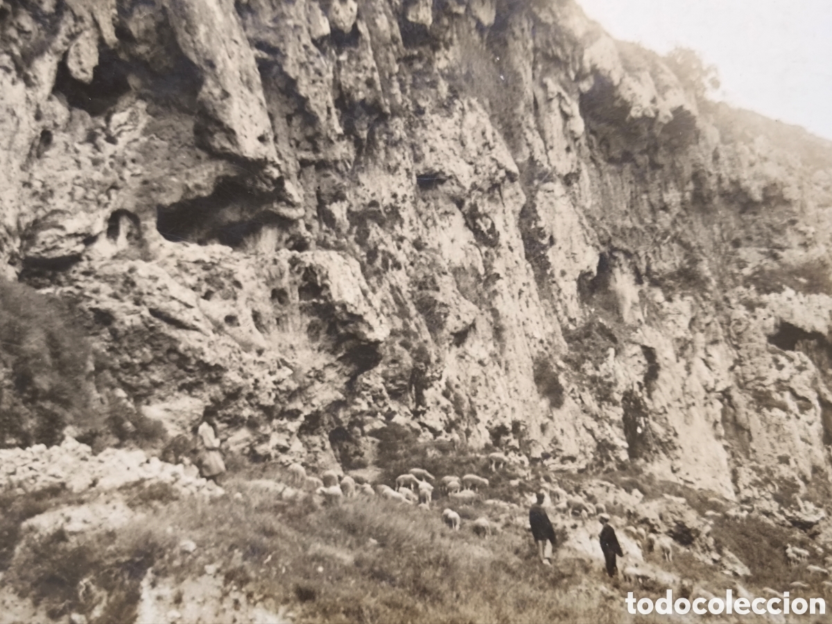 Postales: CAPELLADES COVES CAPELL&Oacute; POSTAL FOTOGR&Aacute;FICA ANIMADA FOT&Oacute;GRAFO J. VIL&Agrave; C. 1920