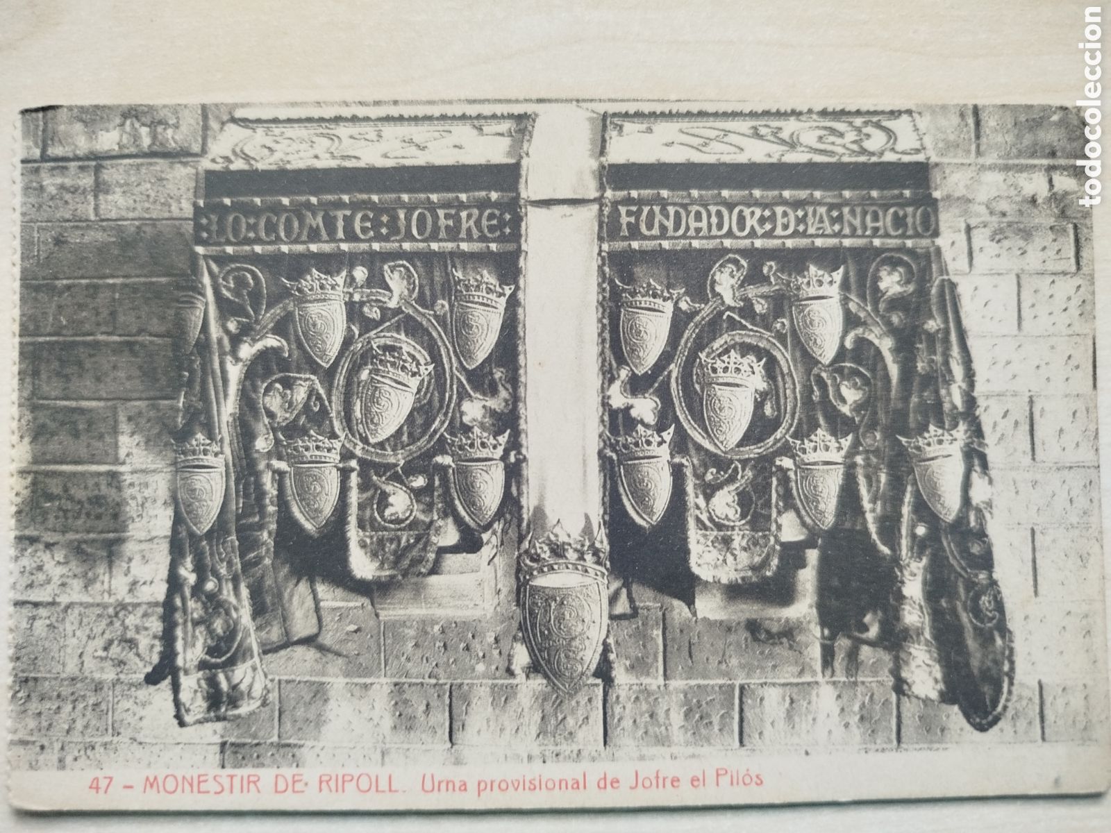 Postales: Monestir de Ripoll, Urna provisional de Jofre el Pil&oacute;s