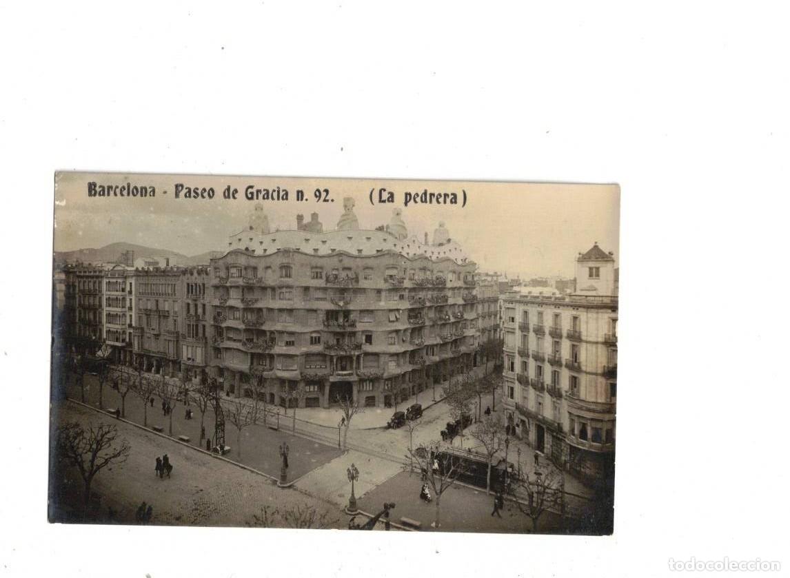 Postales: BARCELONA. PASEO DE GR&Aacute;CIA 92. LA PEDRERA