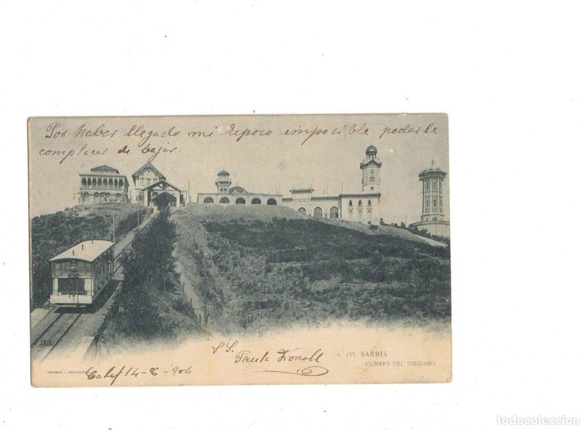 Postales: BARCELONA. SARRIA. CUMBRE DEL TIBIDABO. 155 LUIS BARTRINA