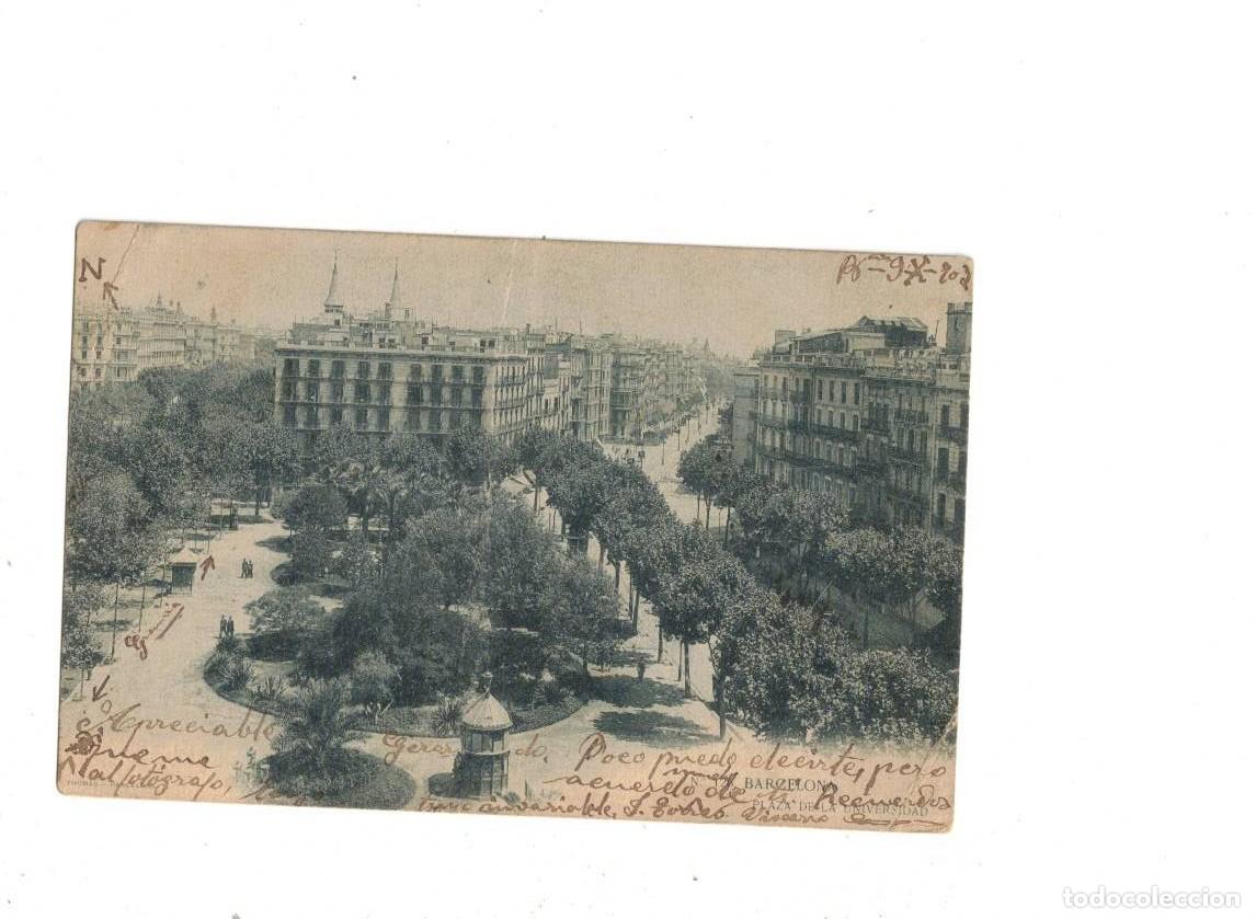 Postales: BARCELONA. PLAZA UNIVERSIDAD. 126 LUIS BARTRINA