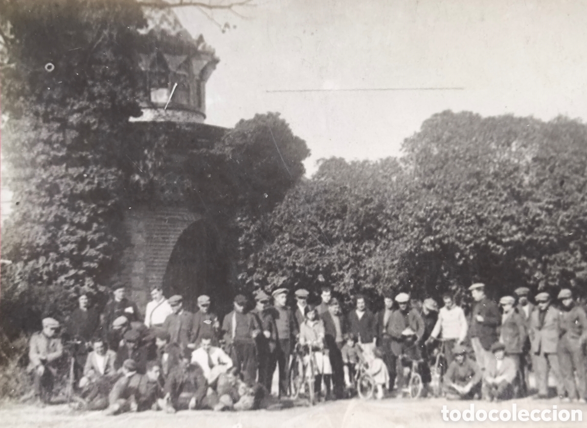 Postales: BARCELONA PEDRALBES FINCA G&Uuml;ELL RETRATO GRUPAL POSTAL FOTOGR&Aacute;FICA 1924