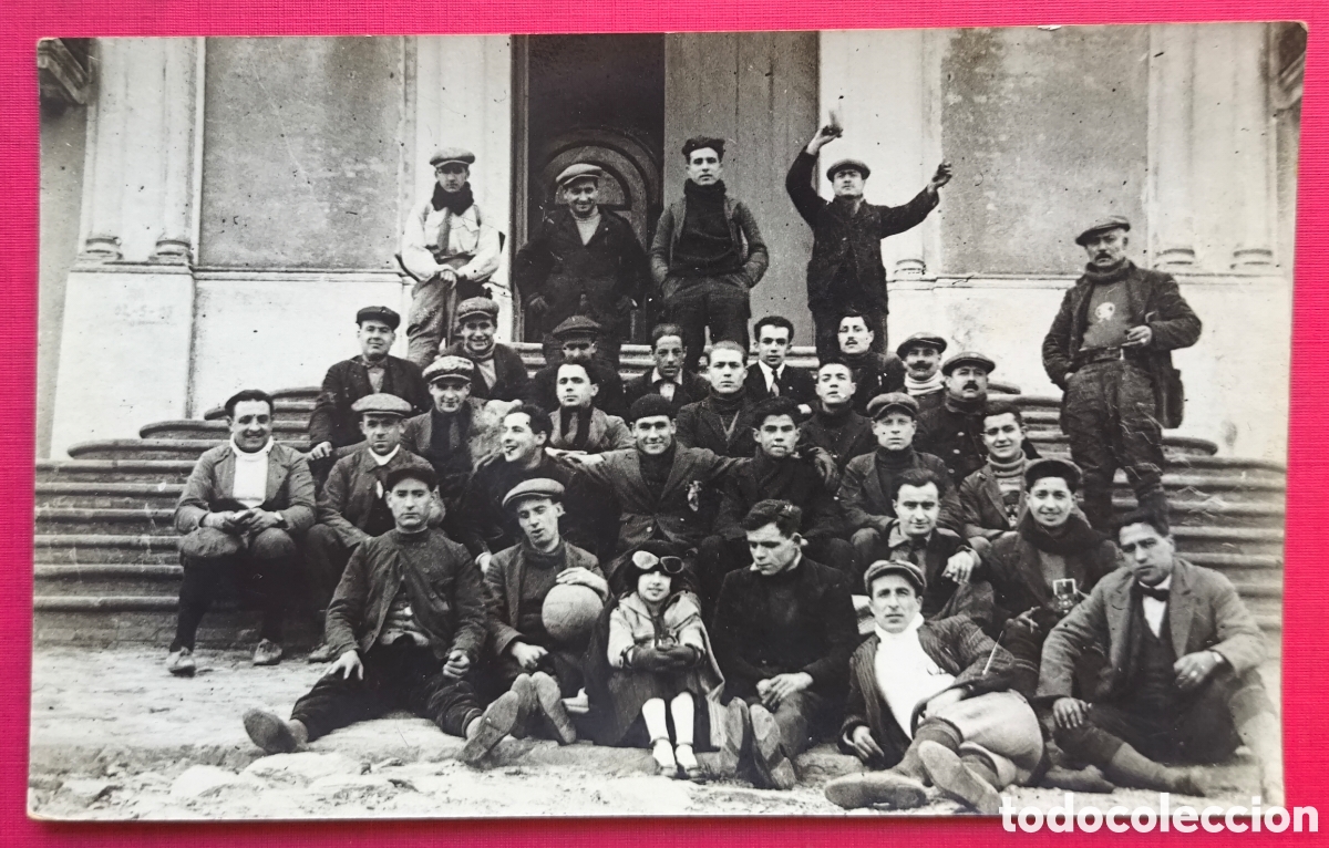 Postales: SANT BOI ERMITA SANT RAMON GOLBES RETRATO GRUPAL EXCURSI&Oacute; POSTAL FOTOGR&Aacute;FICA 1925