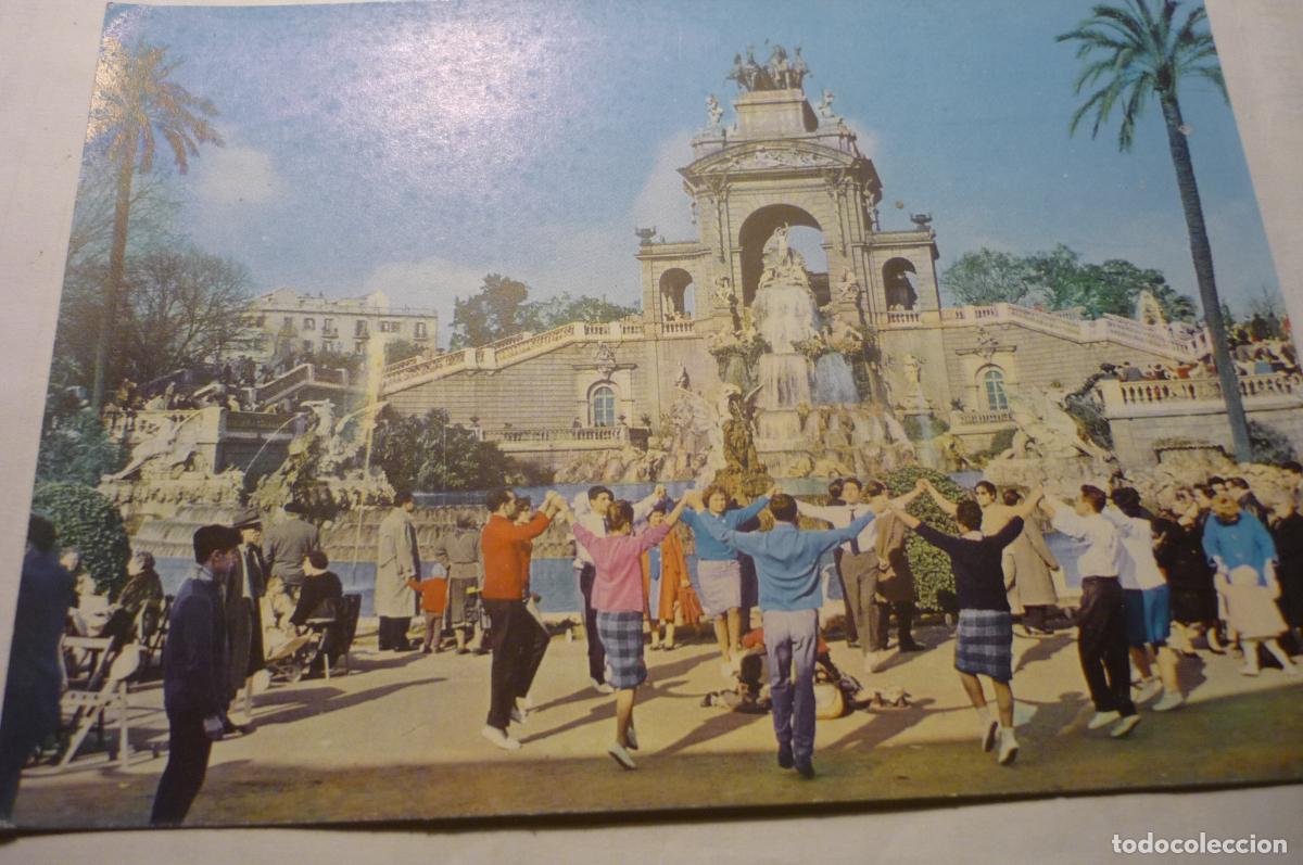 Postales: postal barcelona parque ciudadela sardanas