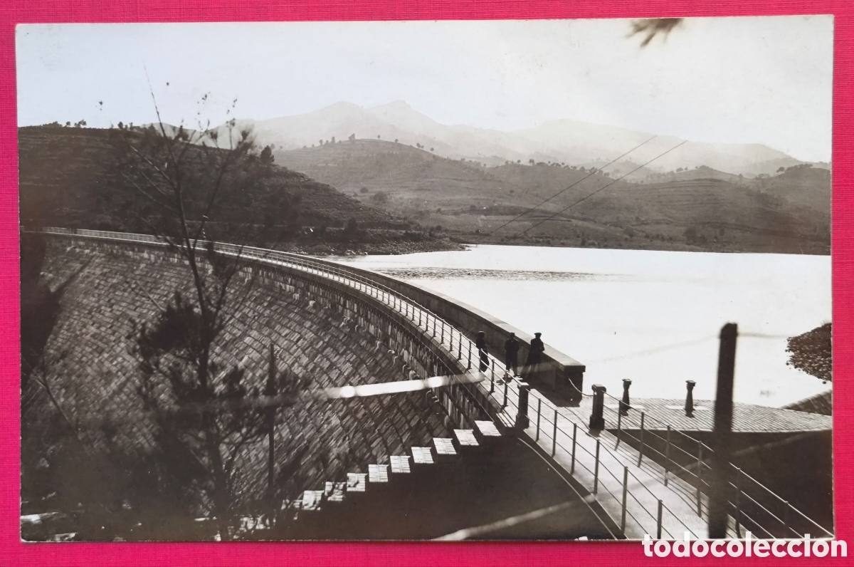 Postales: RIUDECANYES PANT&Agrave; POSTAL FOTOGR&Aacute;FICA BAIX CAMP TARRAGONA C. 1930