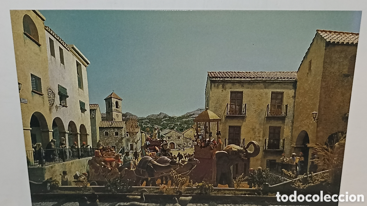 Postales: MINT Matar&oacute; pesebre monumental. Cavalcada Reis 25 m