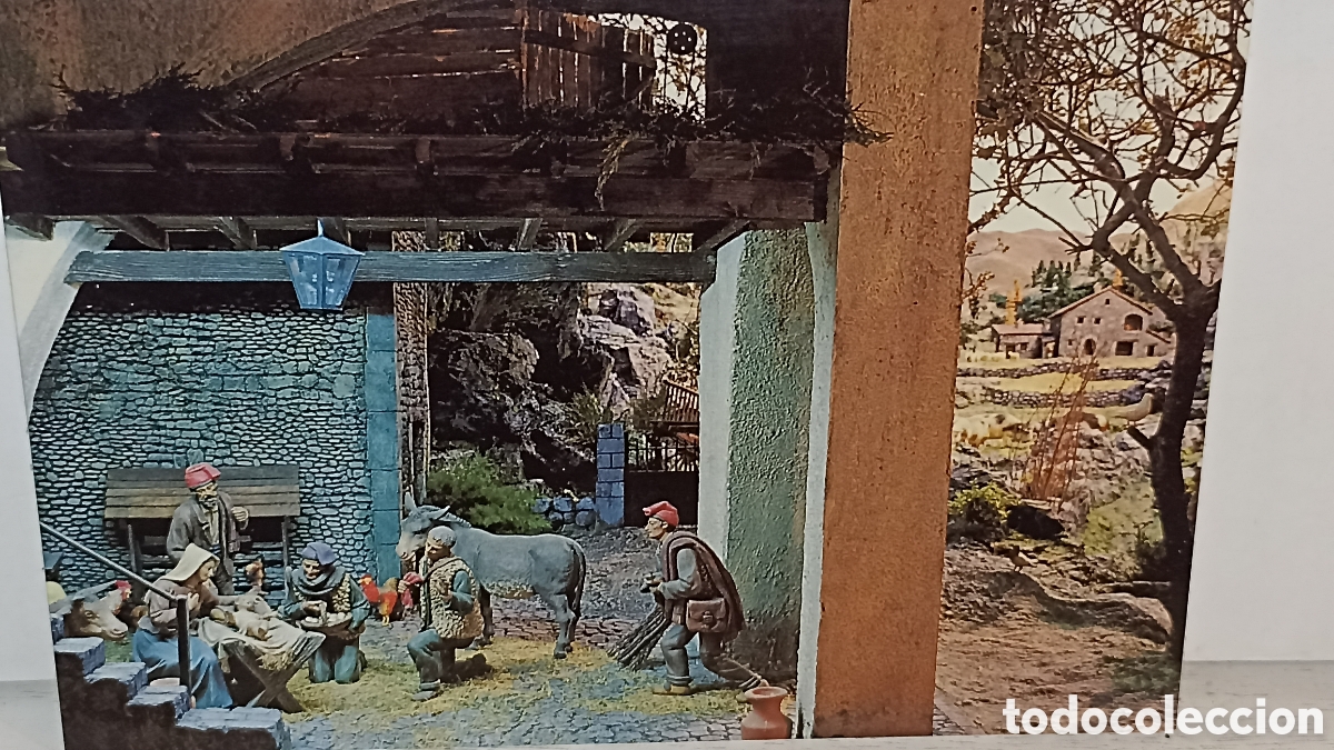 Postales: MINT Matar&oacute; pesebre monumental 25 m Naixement